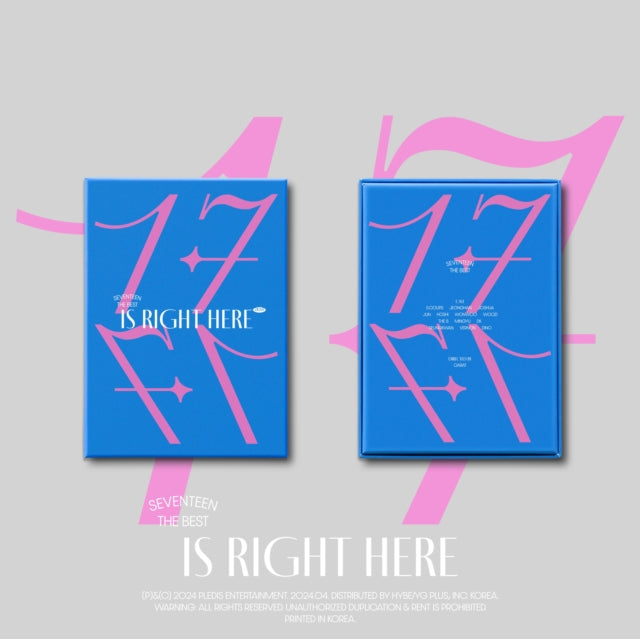 Seventeen - Seventeen Best Album 17 Is Right Here (Dear Ver.)  Music CD