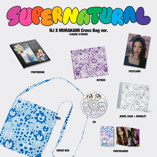 Newjeans - Newjeans Supernatural Nj X Murakami (Cross Bag Ver.) Music CD Maxi Single