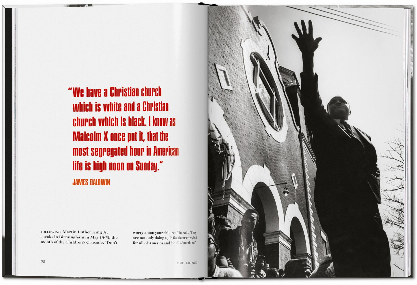 James Baldwin. Steve Schapiro. The Fire Next Time (English) Book