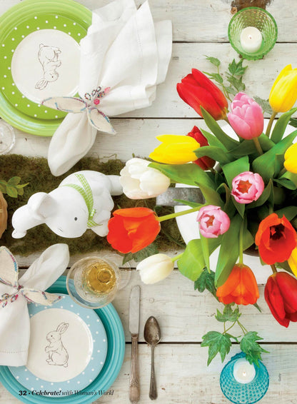 Celebrate With Woman's World - Easter 2025: 101 Delicious Recipes, Quick & Easy Dishes, New Traditions, Party Favors For Special Occasions & More!