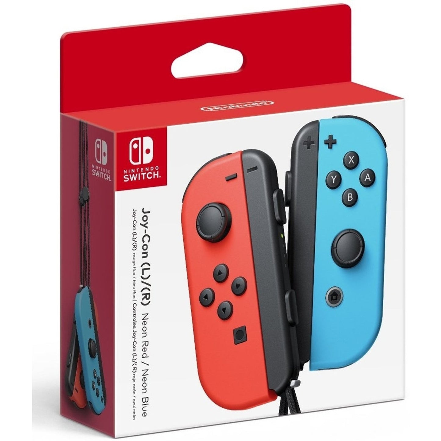 Nintendo - Switch Joy-Con (L/R) - Neon Blue & Red