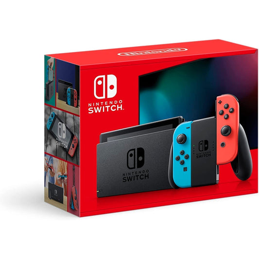 Nintendo - Switch Console Core - Neon Red & Blue Core