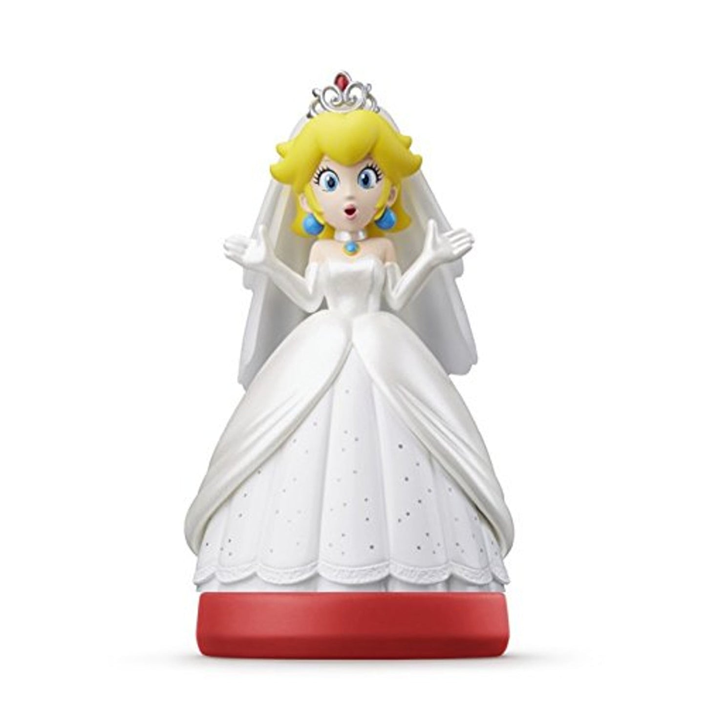 Nintendo - amiibo: Super Mario Odyssey Series - Peach: Wedding Outfit