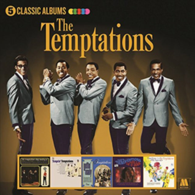 Temptations - 5 Classic Albums Music CD