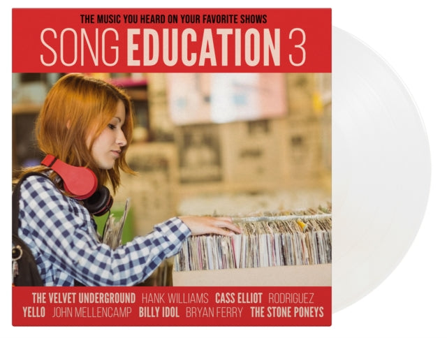 Various Artists - Song Education 3 (The Music You Heard On Your Favorite Shows) (Solid White LP Vinyl/180G) Vinyl Record