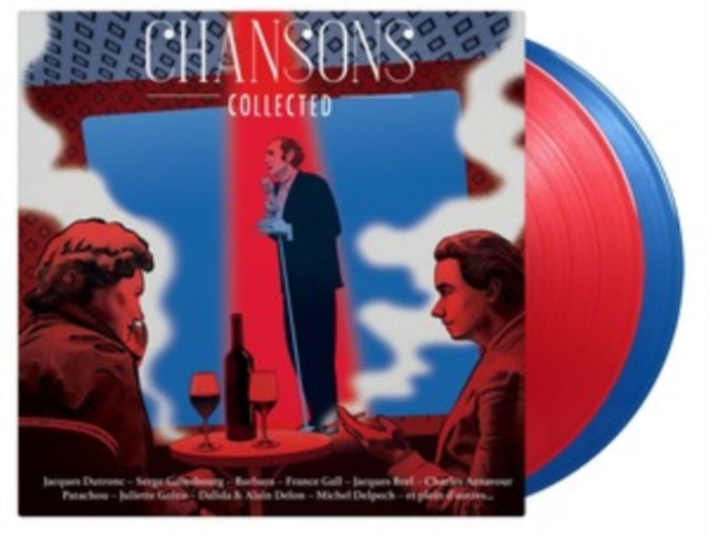 Chansons Collected (Limited/1 Red & 1 Blue Vinyl/180G/2LP) Vinyl Record