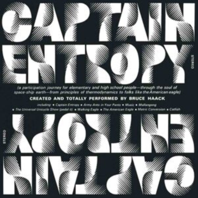 Bruce Haack - Captain Entropy (Clear LP Vinyl) Vinyl Record