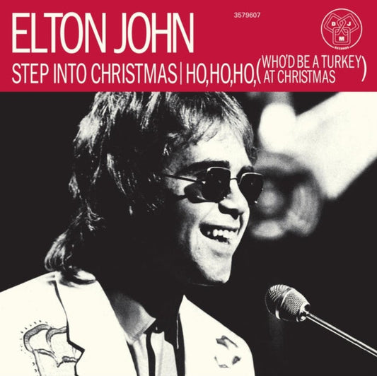 Elton John - Step Into Christmas (Transparent Red 10Inch) - 10 Inch Vinyl Record