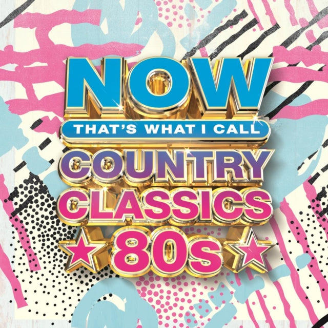 Various Artists - Now Country Classics '80S (Hot Pink & Baby Blue Vinyl/2LP) Vinyl Record