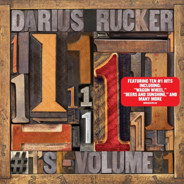 Darius Rucker - #1'S - Volume 1  Music CD