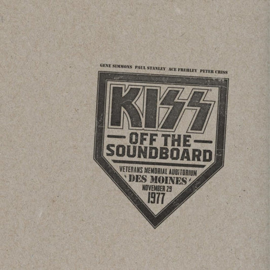 Kiss Off The Soundboard: Live In Des Moines Music CD