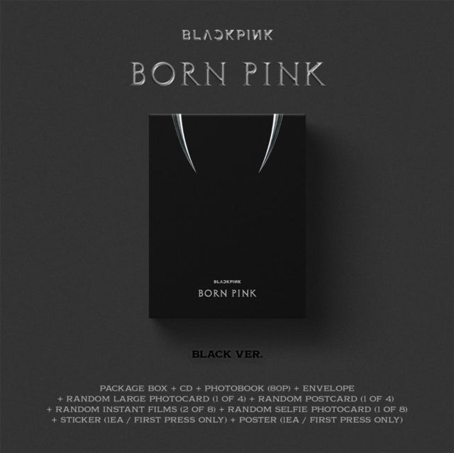 Blackpink - Born Pink (Version B/Black Box)  Music CD