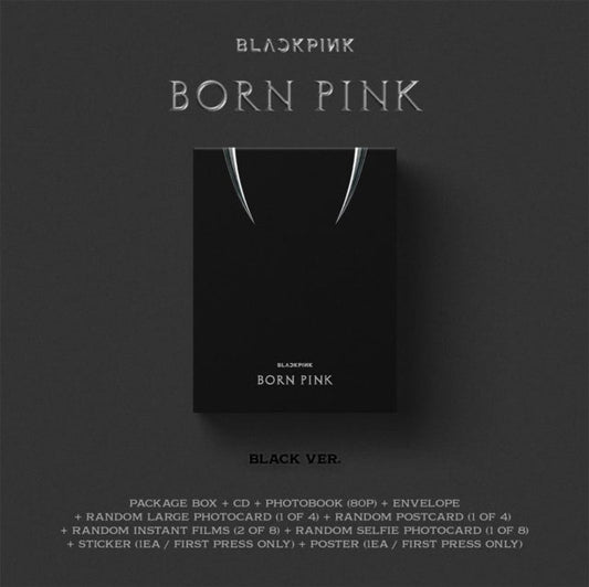 Blackpink - Born Pink (Version B/Black Box)  Music CD