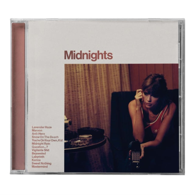 Taylor Swift - Midnights (Edited) (Blood Moon CD) Music CD