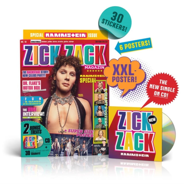 Rammstein - Zick Zack (Music CD/Magazine)