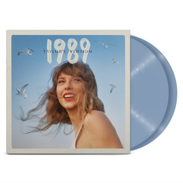 Taylor Swift - 1989 (Taylor's Version) (2LP Vinyl/Crystal Skies Blue Vinyl) & Folklore (X) (Beige Vinyl/2LP Vinyl) & Reputation (Picture Disc) & Lover (2LP Vinyl) - Bundle Vinyl Record