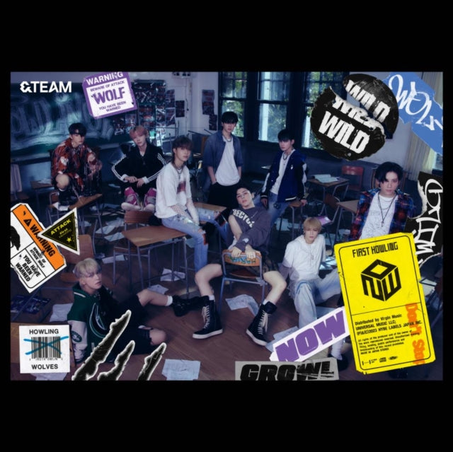 &Team - First Howling : Now (Limited Edition A) (Music CD/Book)