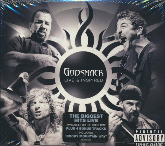 Godsmack - Live & Inspired  Music CD