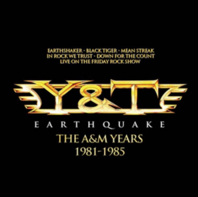 Y & T - Earthquake - The A&M Years Music CD