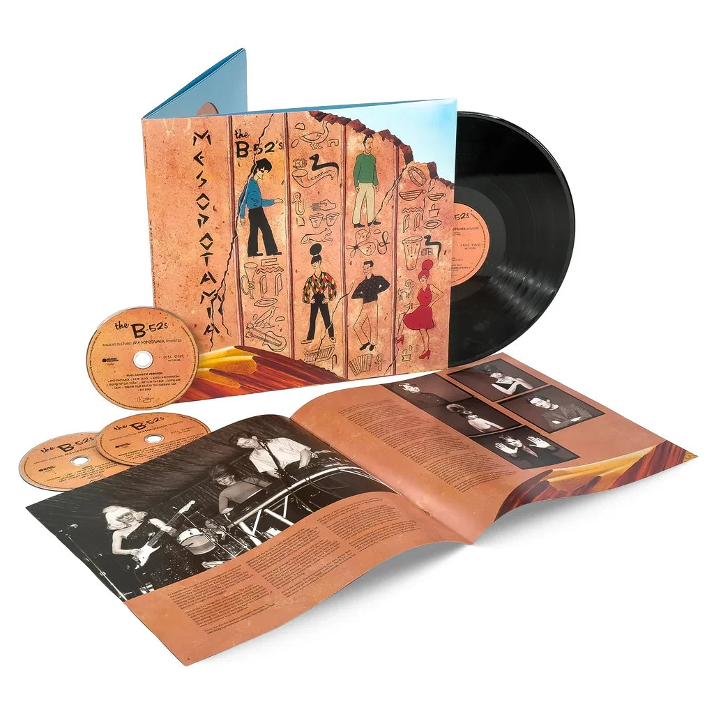 The B-52's – Ancient Culture: Mesopotamia Revisited (LP Vinyl & 3-CD) Vinyl Record