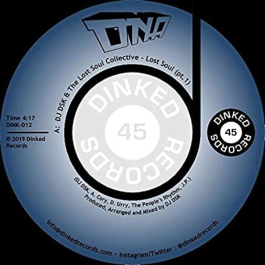 Dj Dsk & The Lost Soul Collective - Lost Soul - 7 Inch Vinyl