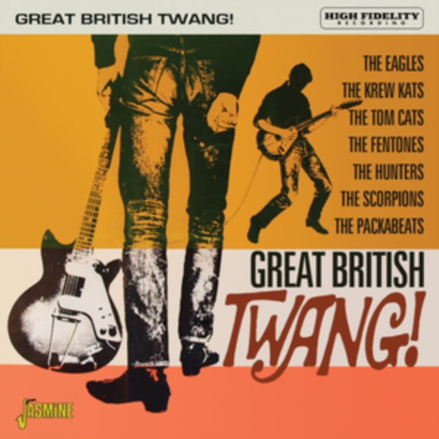 Various Artists - Great British Twang (Eagles / Krew Kuts / Fentones / Junters / Scorpions / Packabeats) Music CD