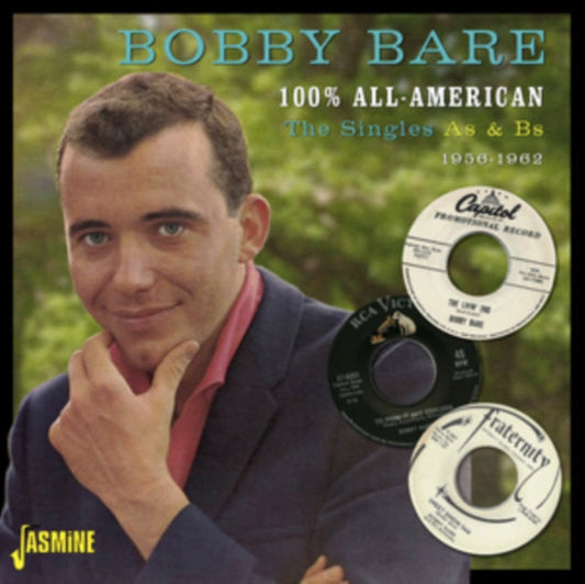 Bobby Bare - 100% All American-Singles As & Bs 1956-62 Music CD