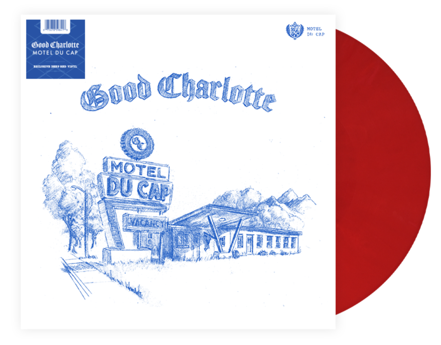 Good Charlotte - Motel Du Cap [LP] (Exclusive, Deep Red Vinyl) Vinyl Record