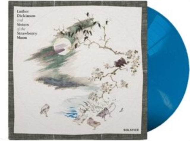 Luther & Sisters Of The Strawberry Moon Dickinson - Solstice (Turquoise Blue LP Vinyl) Vinyl Record