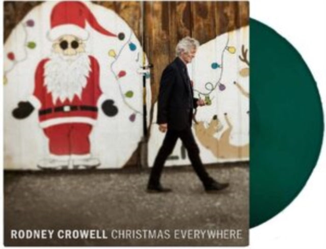 Rodney Crowell - Christmas Everywhere (Christmas Tree Green LP Vinyl) Vinyl Record