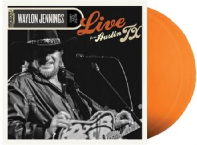 Waylon Jennings - Live From Austin, Tx '89 (Orange Blossom Color Vinyl/2LP)