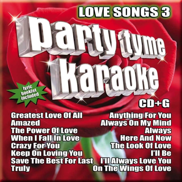 Various Artists - Party Tyme Karaoke: Love Songs Vol.3 / Various Music CD