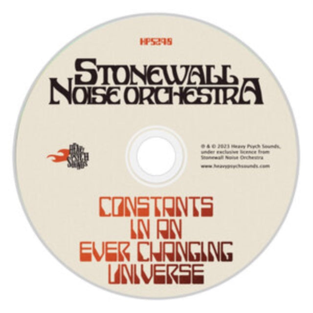 Stonewall Noise Orchestra - Constants In An Ever Changing Universe  Music CD