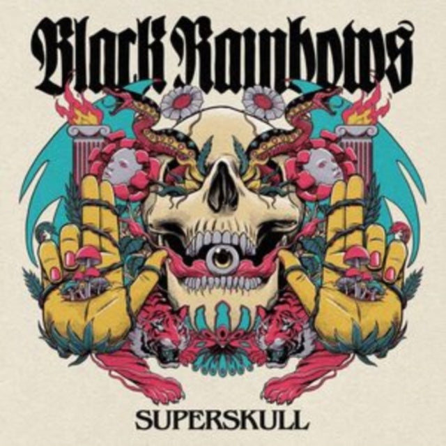 Black Rainbows - Superskull (Neon Magenta LP Vinyl) Vinyl Record