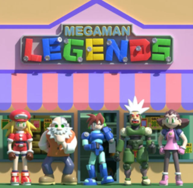 Capcom Sound Team - Mega Man Legends Ost (Clear Vinyl/2LP) Vinyl Record
