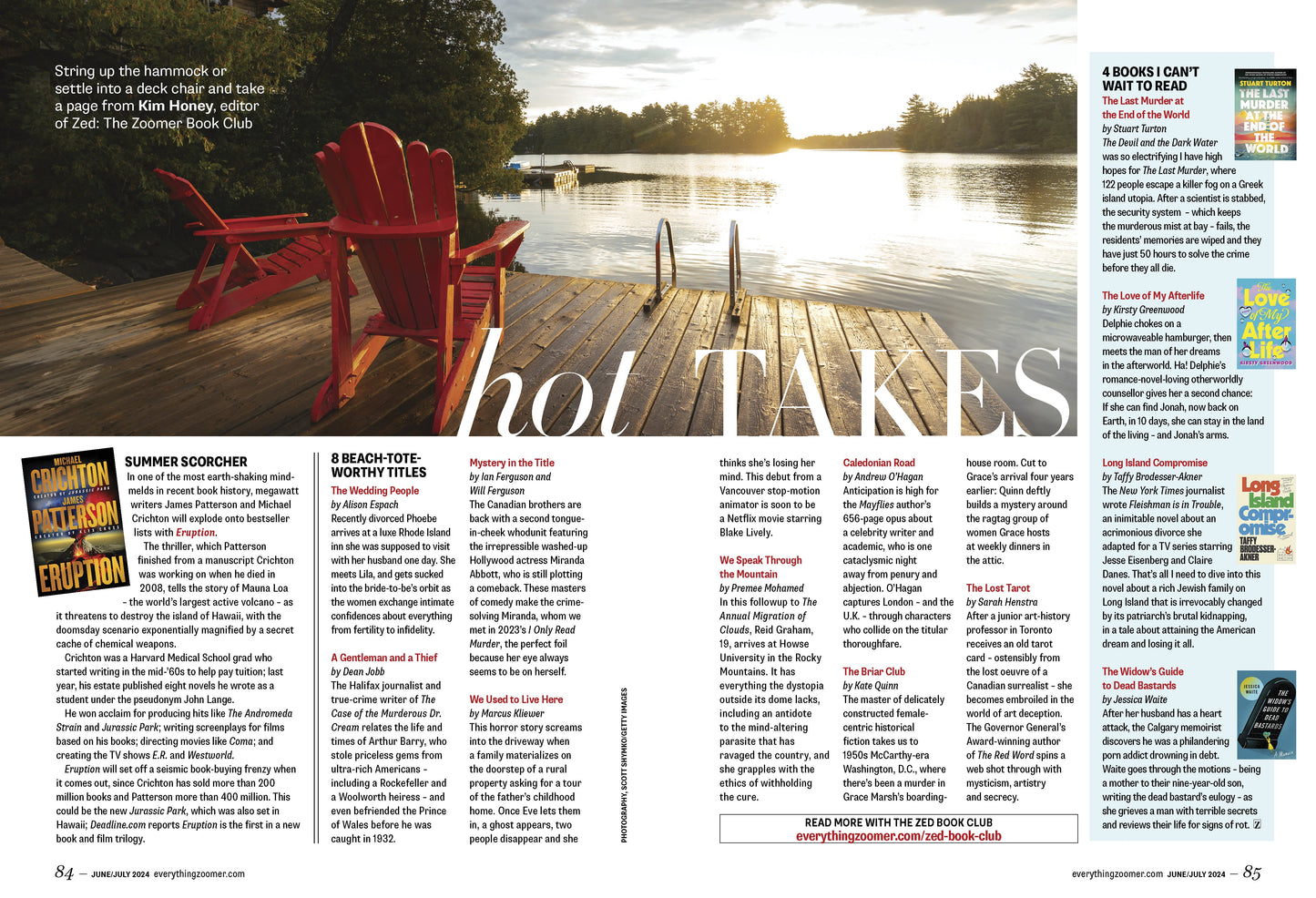 Zoomer Magazine - Cool For The Summer 2024: Andy Kim's Third Act, Remembering Prince's Purple Reign, How To Be A SuperAger, Nostalgic Blockbusters, Tech Support, Books, Travel, Moses Znaimer & More!