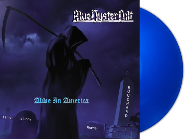 Blue Oyster Cult - Alive In America (2LP/Blue Vinyl) Vinyl Record