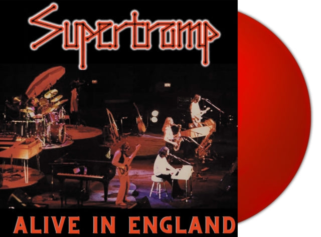 Supertramp - Alive In England (Red Vinyl/2LP) Vinyl Record