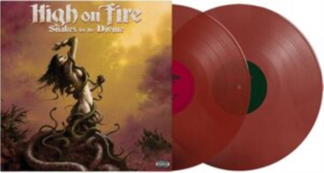 High On Fire - Snakes For The Divine (Translucent Ruby LP Vinyl) Vinyl Record