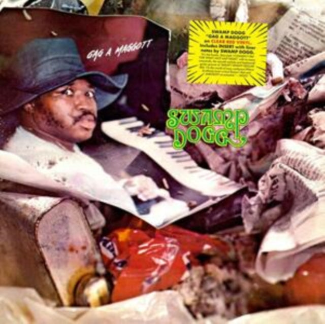 Swamp Dogg - Gag A Maggott (Clear Red LP Vinyl) Vinyl Record