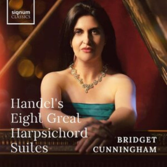 Bridget Cunningham - Handel: The 8 Great Harpsichord Suites Music CD