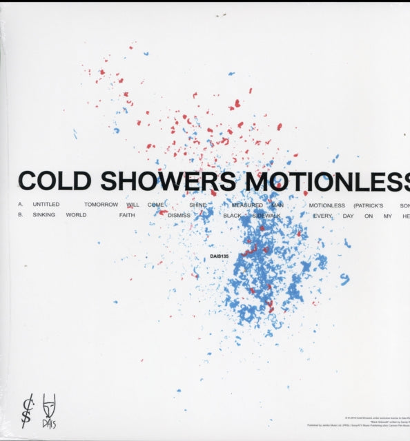 Cold Showers - Motionless (Clear Blue LP Vinyl) Vinyl Record