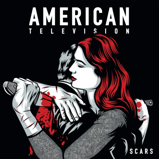 American Television - Scars (White W/ Red Splatter LP Vinyl) Vinyl Record