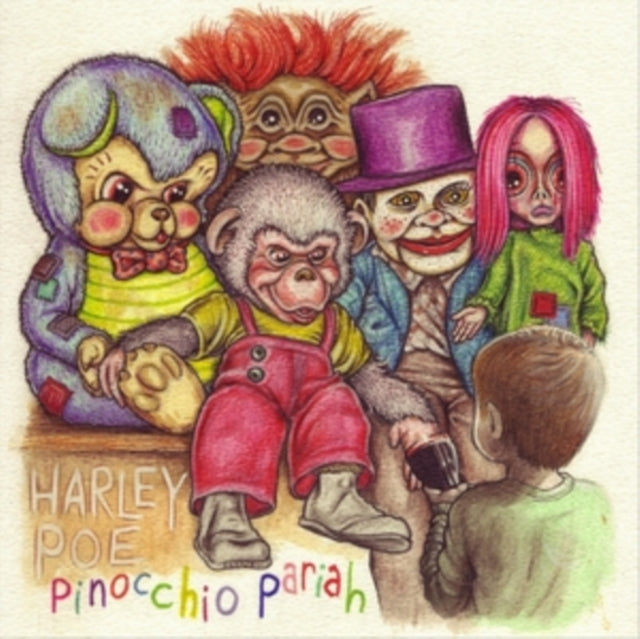 Harley Poe - Pinnocchio Pariah - 10 Inch Vinyl Record