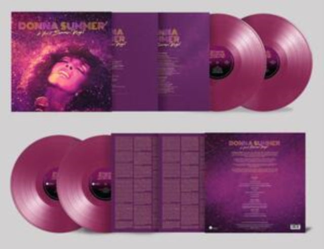 Donna Summer - Hot Summer Night (180G/Purple LP Vinyl) Vinyl Record