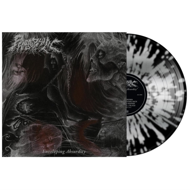 Phobophilic - Enveloping Absurdity (Black W/ Silver Splatter LP Vinyl) Vinyl Record