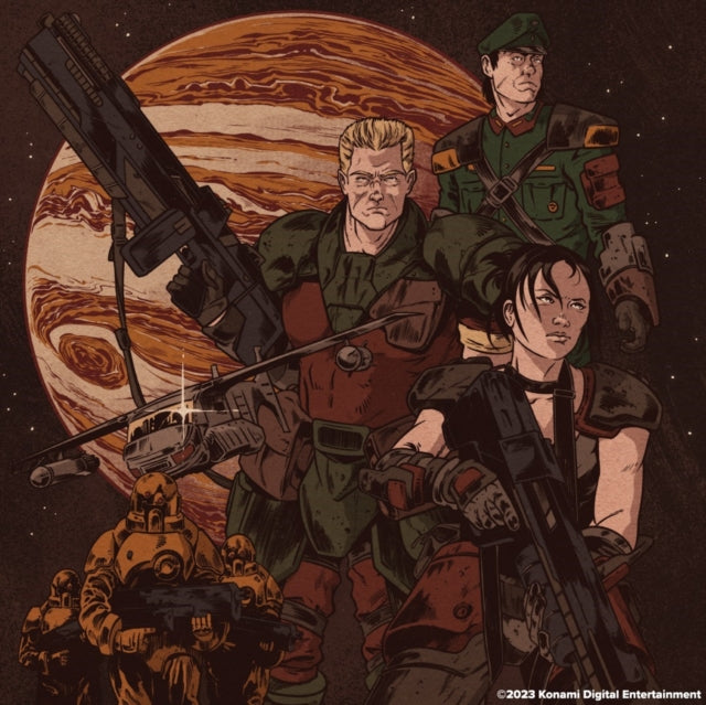 Konami Kukeiha Club - Contra: Shattered Soldier (Original Video Game Ost) (2LP/Yellow Vinyl) Vinyl Record