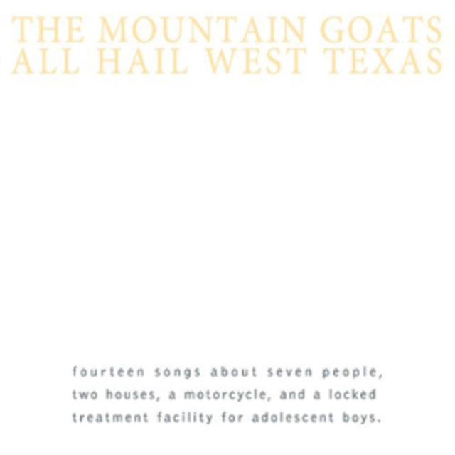 All Hail West Texas Vinyl Record