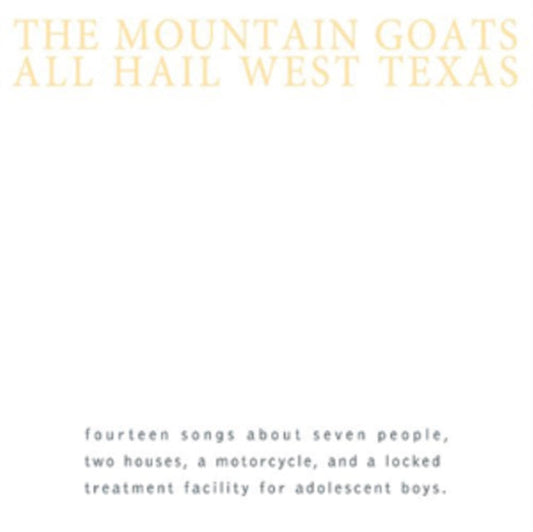 All Hail West Texas Vinyl Record