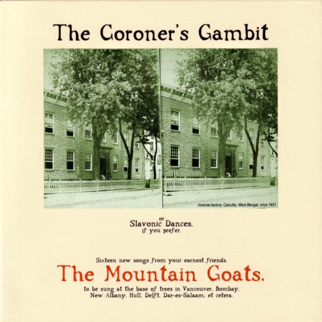 Mountain Goats  - Coroner's Gambit (Reissue)  Music CD